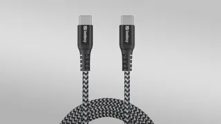 Sandberg Survivor USB‑C/USB‑C kábel