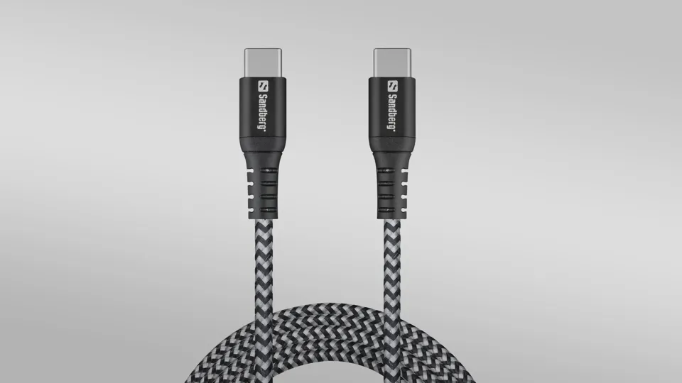 Sandberg Survivor USB‑C/USB‑C kábel